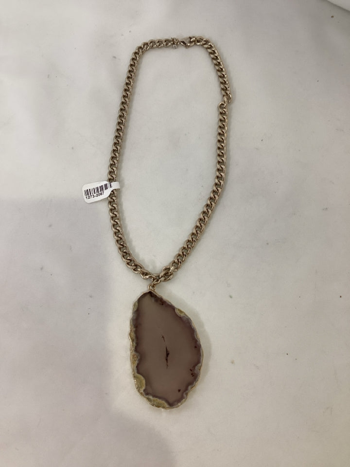 Gold Stones Necklace