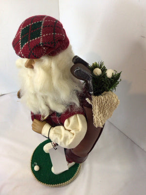 Christmas Red/Green Santa Golf Holiday Item