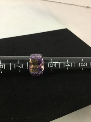 Purple Rhinestone Ring