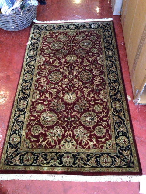 Oriental Wool Red/Black Rug