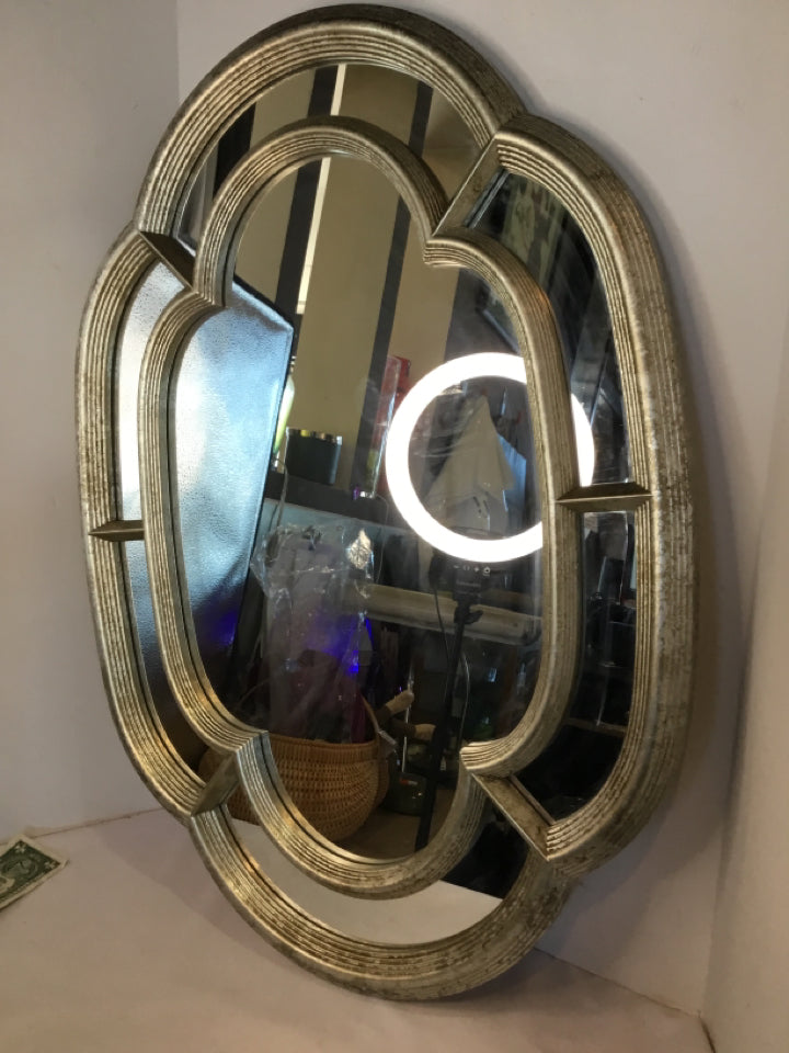 Silver Divided Mirror