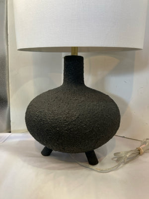 Black Pottery Table Lamp