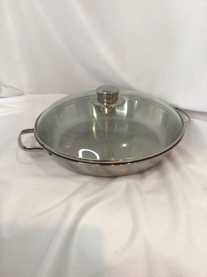 Stainless Steel Lidded Pan