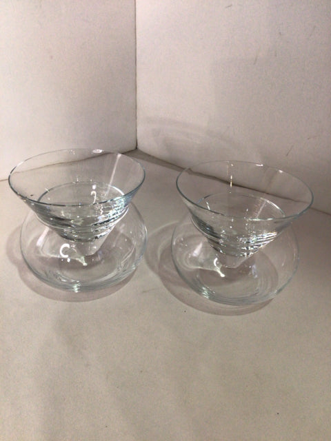 Martini Clear Glass Glasses