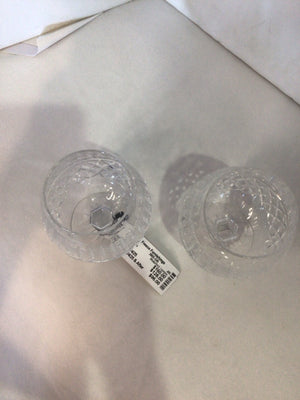 Waterford Lismore Crystal Pair Glasses