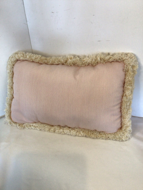 Sunbrella Pink Polyester Pillow