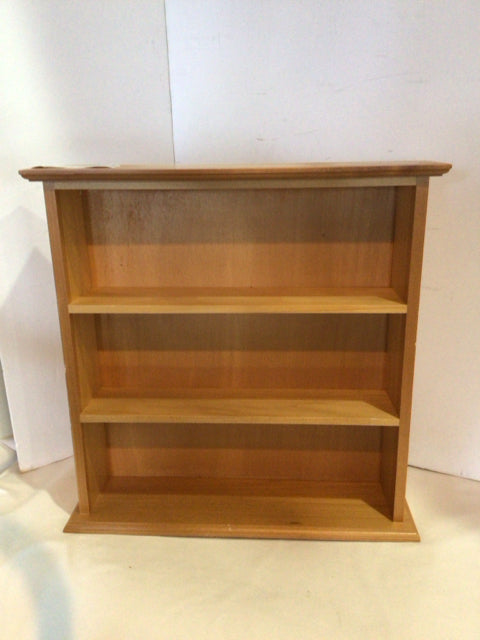 Wall Decoration Brown Wood 3 Shelf Shelf