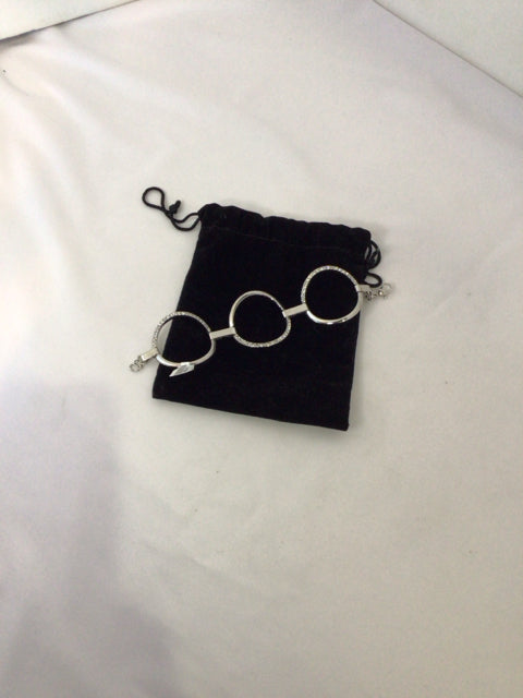 Macy's Silver Circles Bracelet