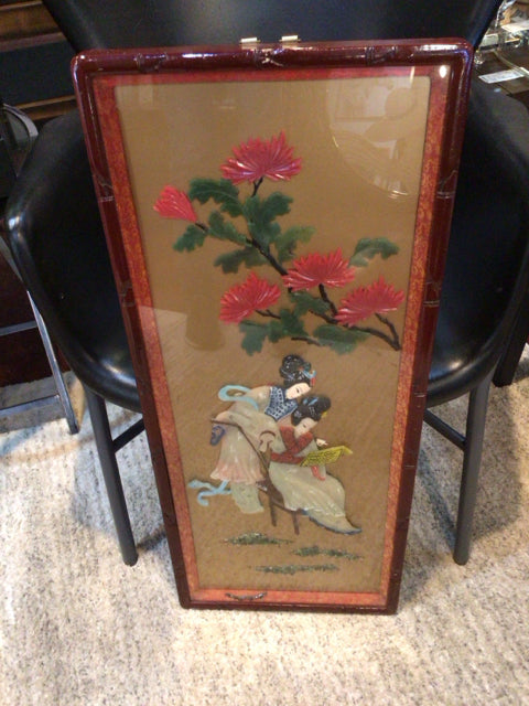 Asian Mixed Media Wall Art