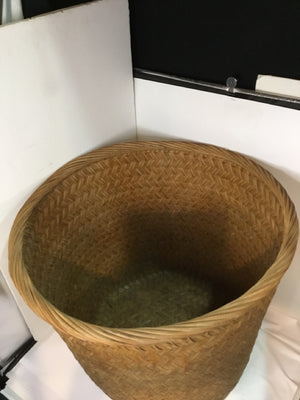 Vintage Oversized Hand Made Basket