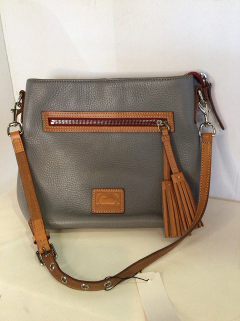 Dooney and Bourke Leather Gray Purse