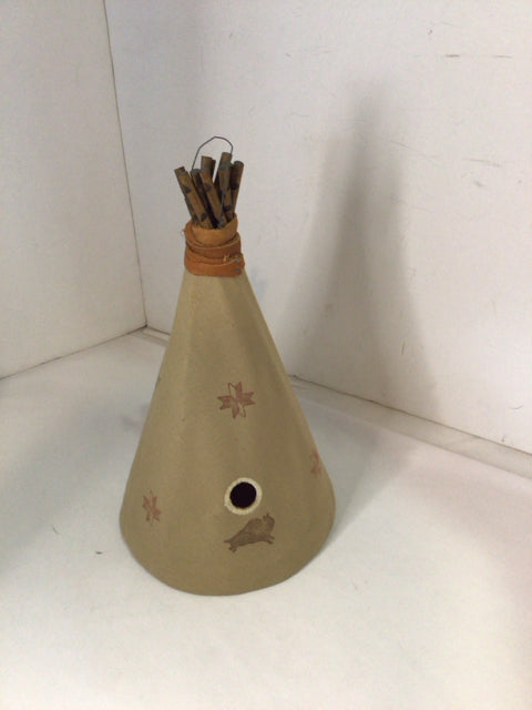 Tan TeePee Statue