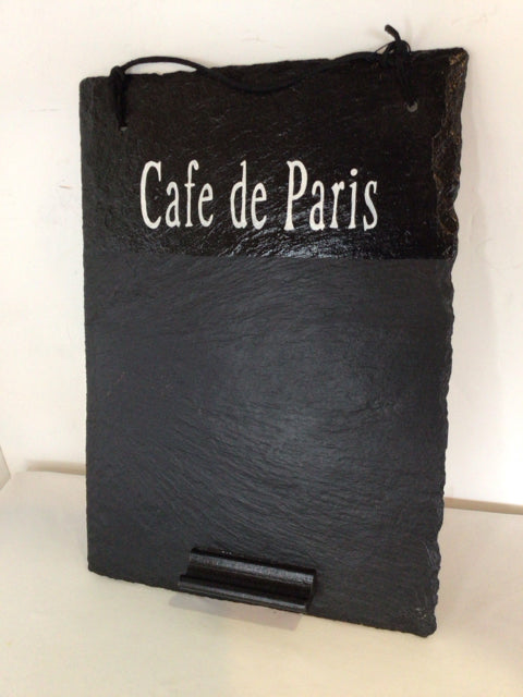 Black Slate Chalkboard