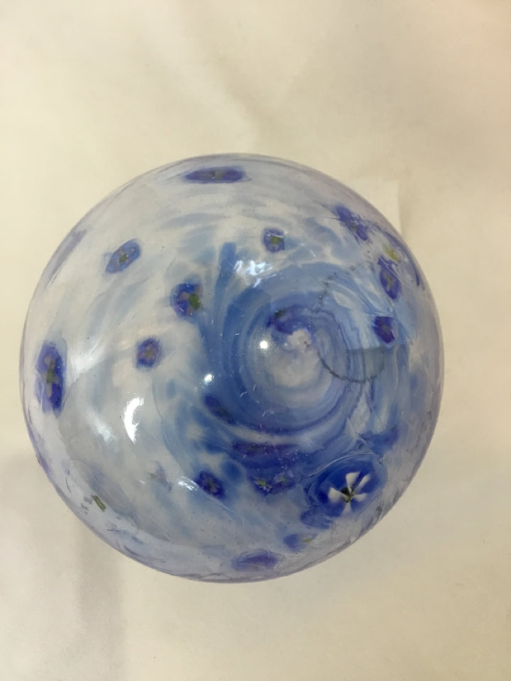 Ornament Blue Glass Holiday Item