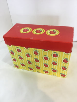 Cardboard Teacher Yellow/Red Box