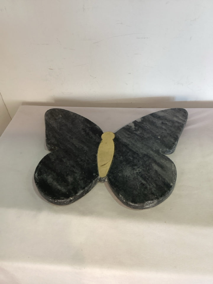 Gray Marble Butterfly As Is Cutting Board