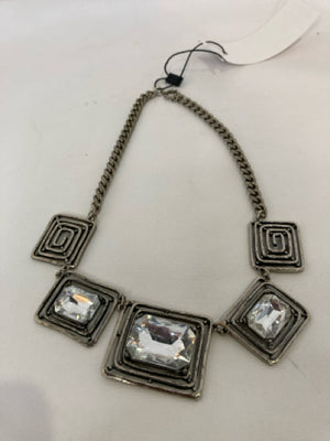 Vintage Metal Silver Necklace