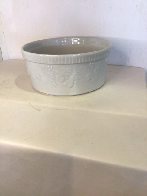 Crate & Barrel Bowl White Bowl