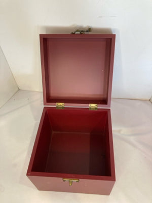 Wood Red Box
