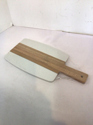 Brown/White Wood Cutting Board