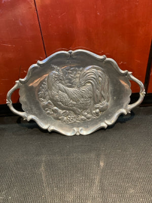 Lenox Scalloped Aluminum Turkey Platter