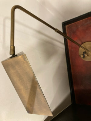 Vintage Down Lighting Brass Dimmer Floor Lamp