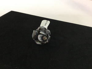 Black Rhinestone Ring