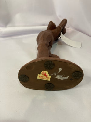 Red Mill Mfg Brown Resin Golfer Sculpture