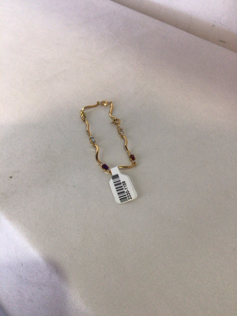Gold Jeweled Bracelet