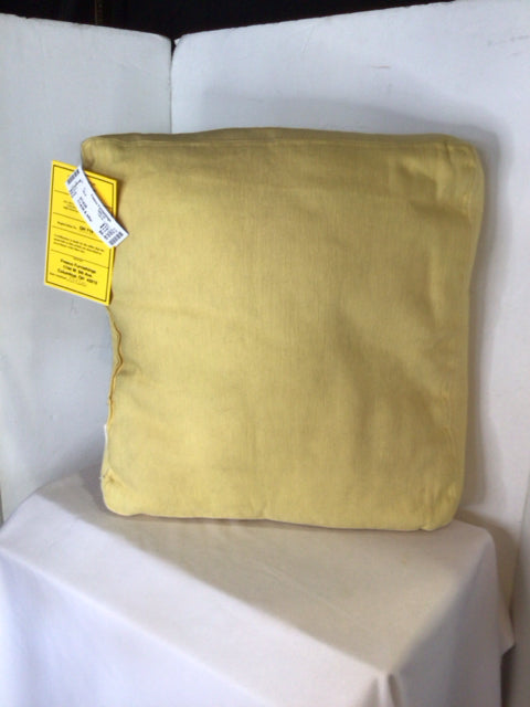 Yellow Cotton Pillow