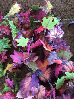 Autumn Leaves Garland/Greenery