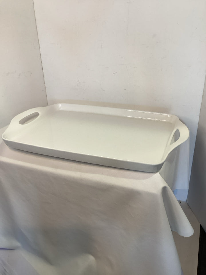 The Palm White Tray