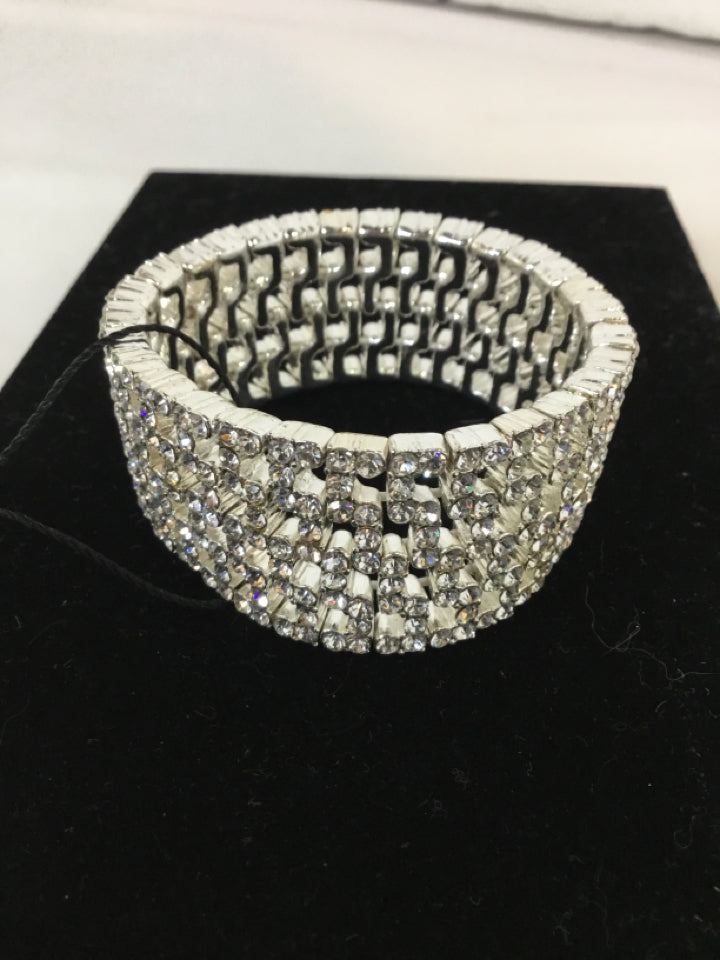 Silver Cubic Zirconia Bracelet