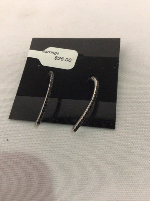 Black/silver Earrings