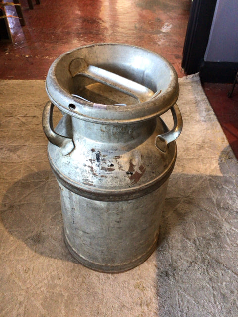 Milk Gray Metal Vintage Jug/Decanter