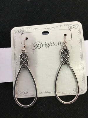 Brighton Metal Silver Dangle Earrings