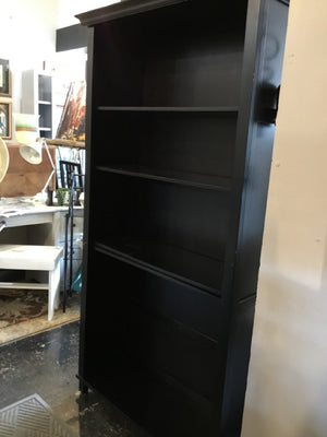 Wood Black Bookcase/Bookshelf