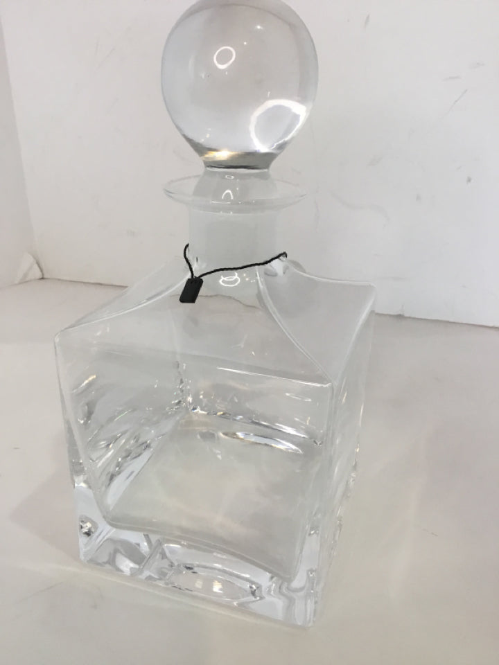Clear Glass Decanter