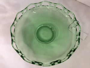 Lancaster Green Glass Bowl