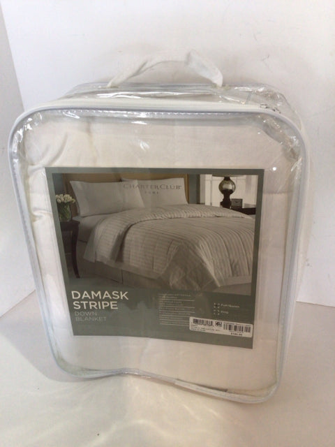 Down White Cotton Queen size Blanket