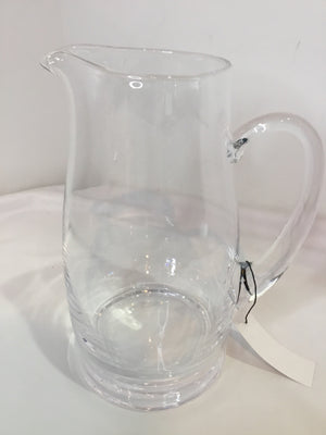 Clear Glass Pitcher