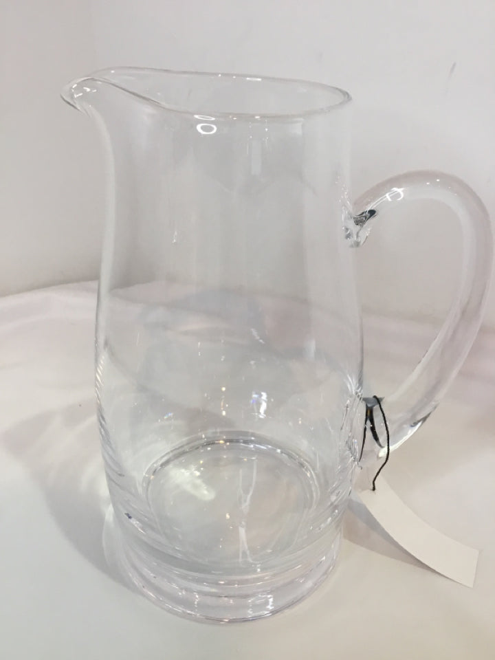 Clear Glass Pitcher