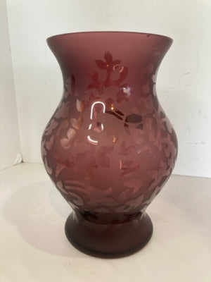 Purple Glass Vase