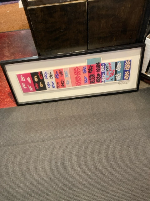 IKEA Shadow Box Multi-Color Framed Art