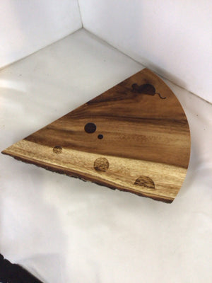Meritage Brown Wood Cutting Board