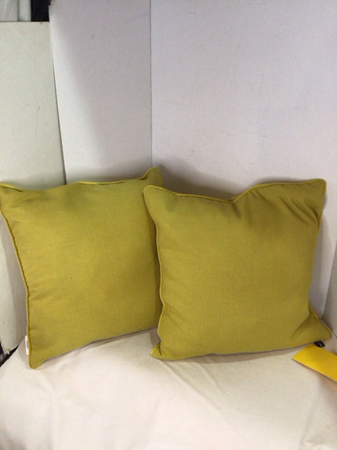 Rodeo Home Pair Lime Green Pillow Set