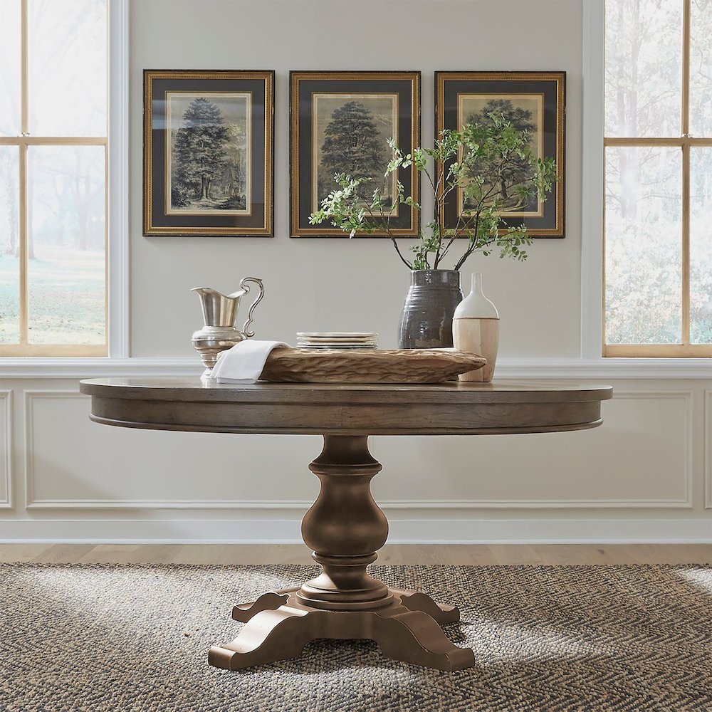 Hoft Home Mid-Century Wood Expandable Brown Table 6HJ5X7ZH