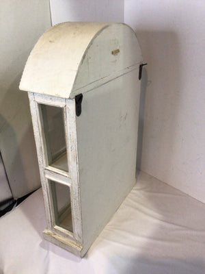 White Wood 2 Door Cabinet