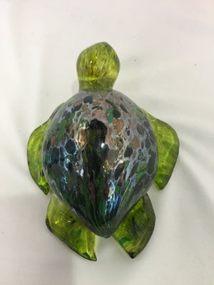 Green Glass Turtle Misc