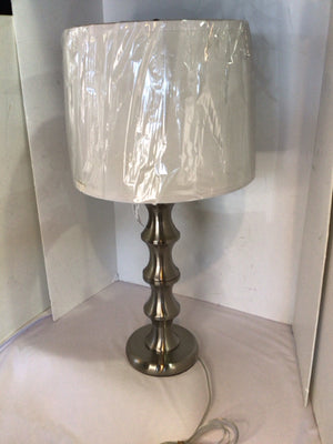 Silver Metal Lamp